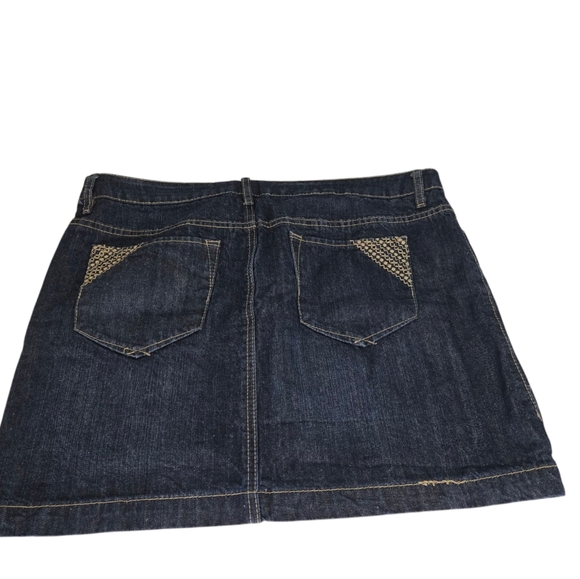Route 66 Classic Fit  Denim Skirt - Picture 7 of 14